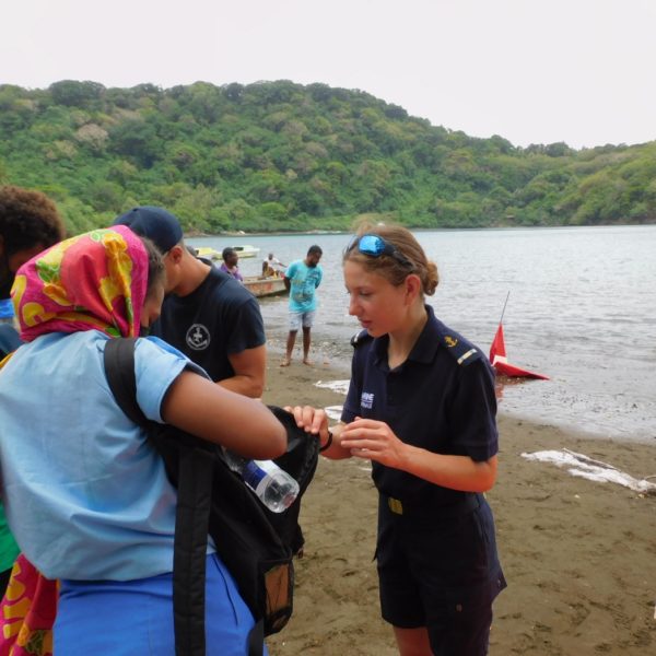 Exercice d’évacuation de la population au Vanuatu