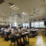 Présentation de la Mission Bougainville par l’ASP Caroline dans une école à Nouméa