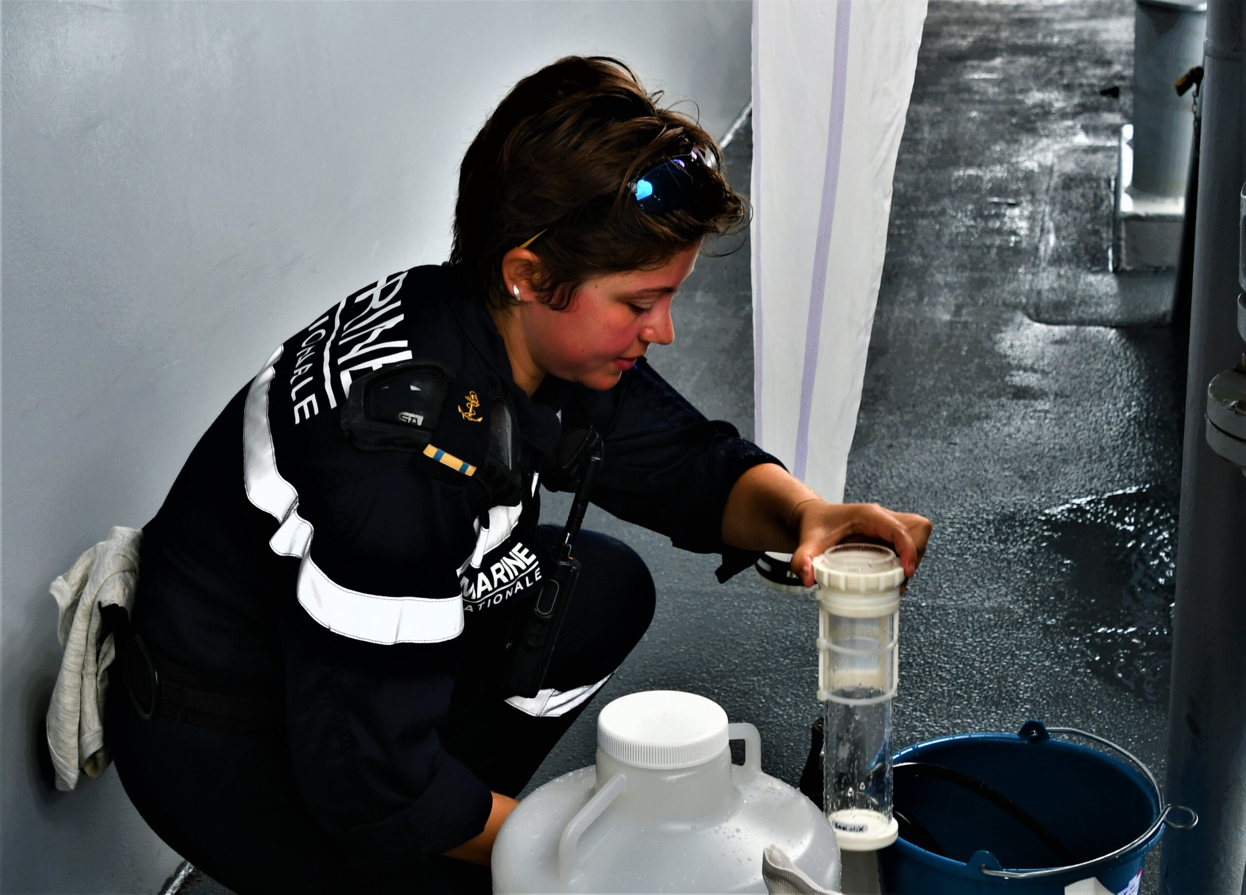 Prélèvement sur le POM Auguste Bénébig