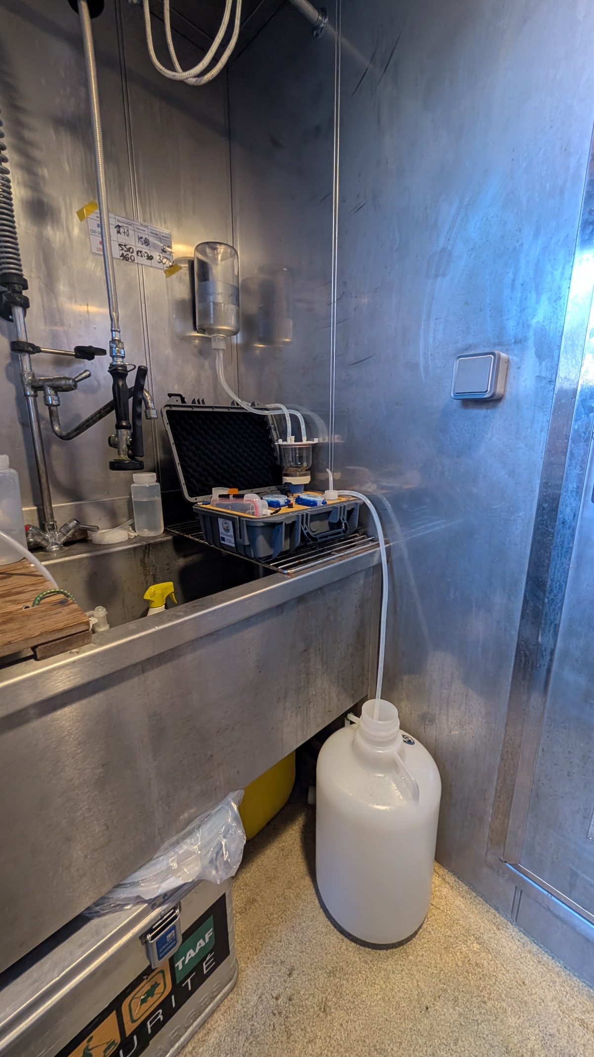 Installation du nouveau protocole de la Mission Bougainville pour les petites fractions de taille