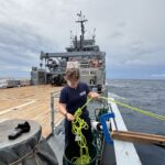 Prélèvement au large de la Nouvelle-Calédonie