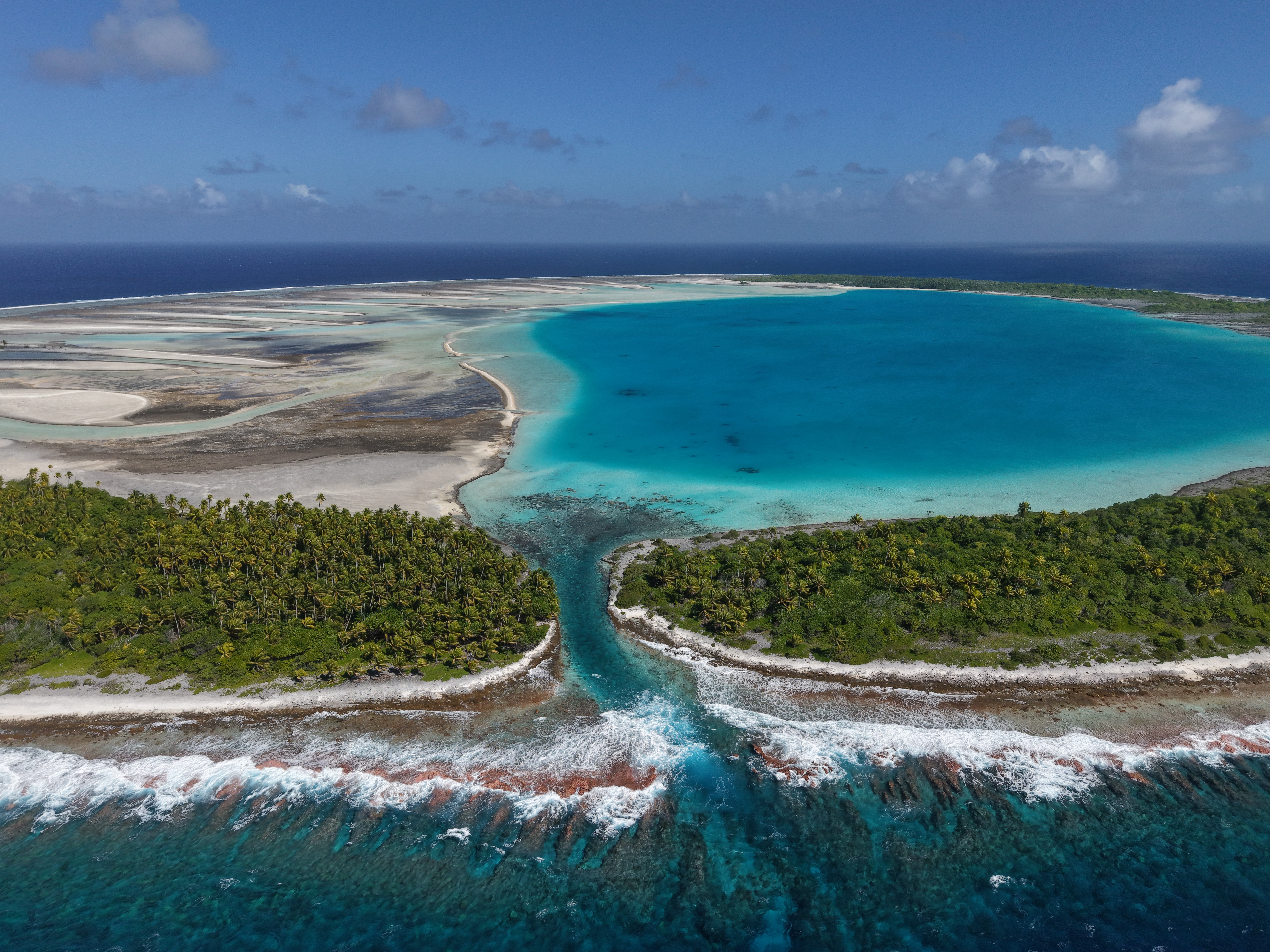 BSAOM Bougainville reconnaissance Atoll Tepoto Sud